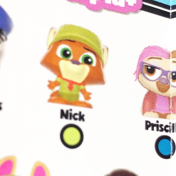 Disney Doorables Series 11 Technicolour Rare- Nick Zootopia and Miss Bianca - Picture 9 of 12